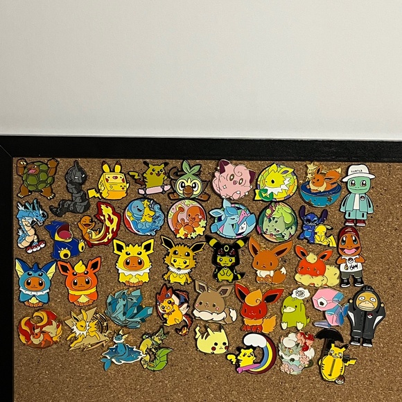 Pokemon Pin Choice Any On Board Pins Brooch Streetwear Hats Hat Ash Pikachu - Picture 1 of 9